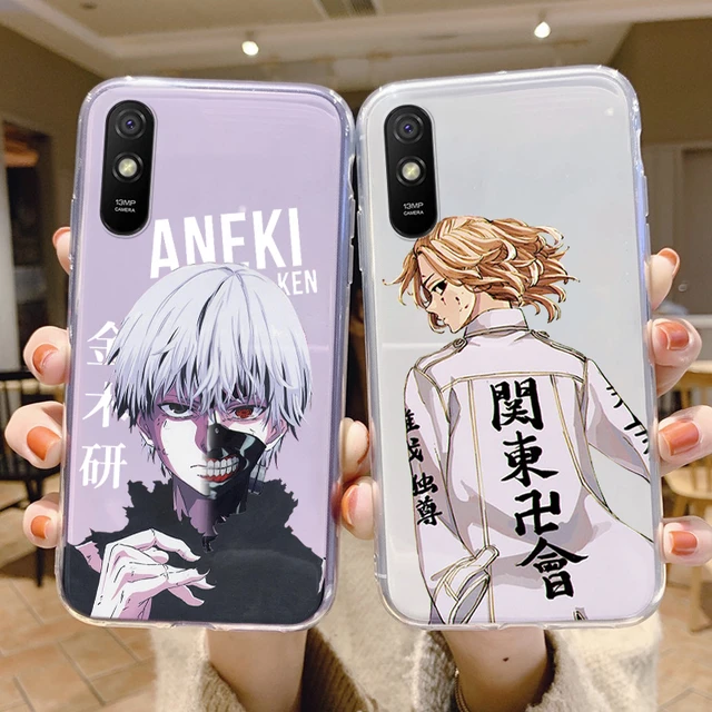 Case For Redmi 9A 9AT Back Cover Tokyo Ghoul Kaneki Ken Anime Coque Soft  Silicone Fundas