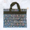 Snoopy file children's tutoring bag handbag double-layer shoulder bag file information bag storage tote 4
