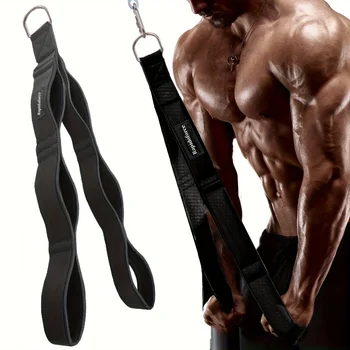 [Extra long triceps rope] Extra long triceps rope with comfortable grip | Triceps rope accessory for enhancing exercise 1