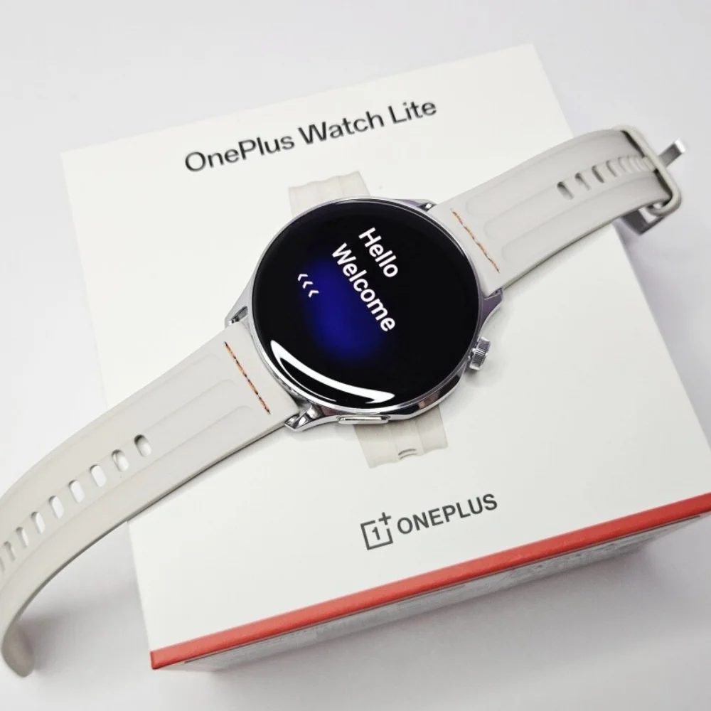 World Premiere OnePlus Watch Lite Smart Watch Global Version Up to 10 Days of Battery Life Dual Band GPS 1.46'' AMOLED Display 3