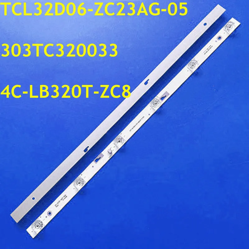 

10PCS 505MM LED Backlight Strip 6 lamps T CL32D06-ZC23AG-05 303TC320033 4C-LB320T-ZC8 i M32r1