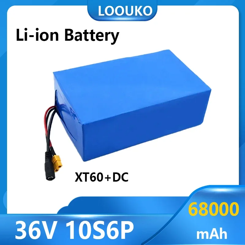 

Power Through with 36V 10S6P 68Ah Battery Pack - The Perfect Fit for E-Bikes, Wheelchairs, and Outdoor Motorcycles