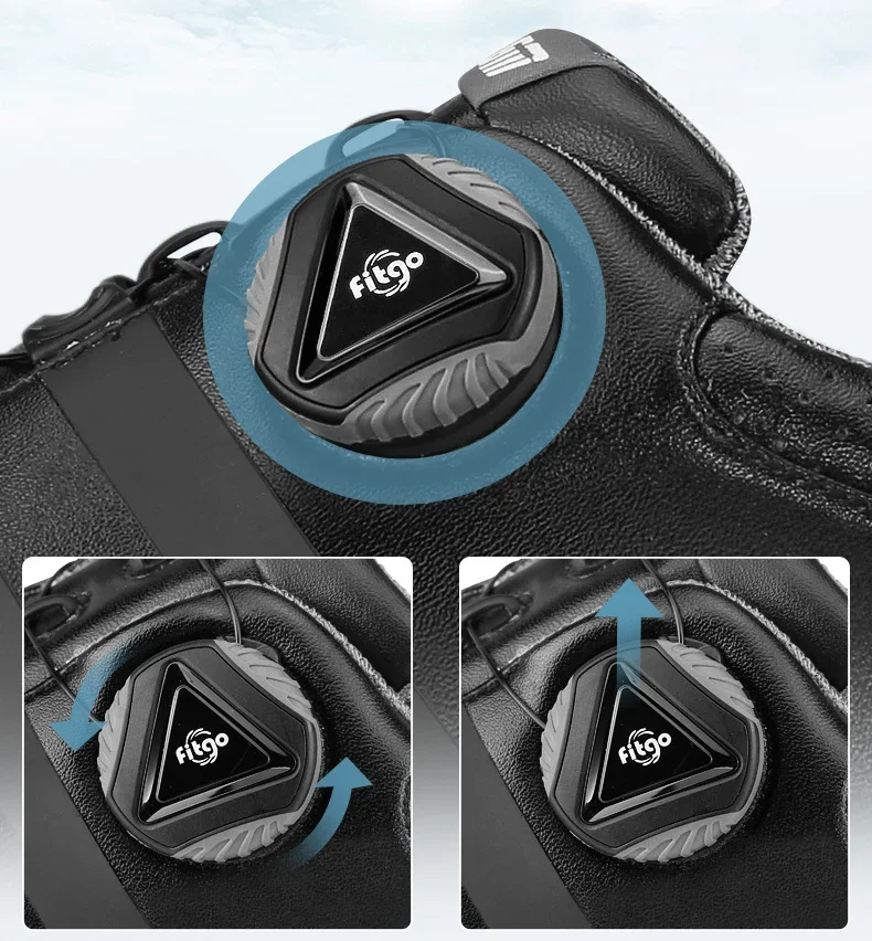 Description Picture 4 of itemPGM Waterproof Sneakers Mens Golf Shoes Breathable Fitness Training Golf Shoe Man Non-Slip Rotating Buckle Golf Trainers XZ186