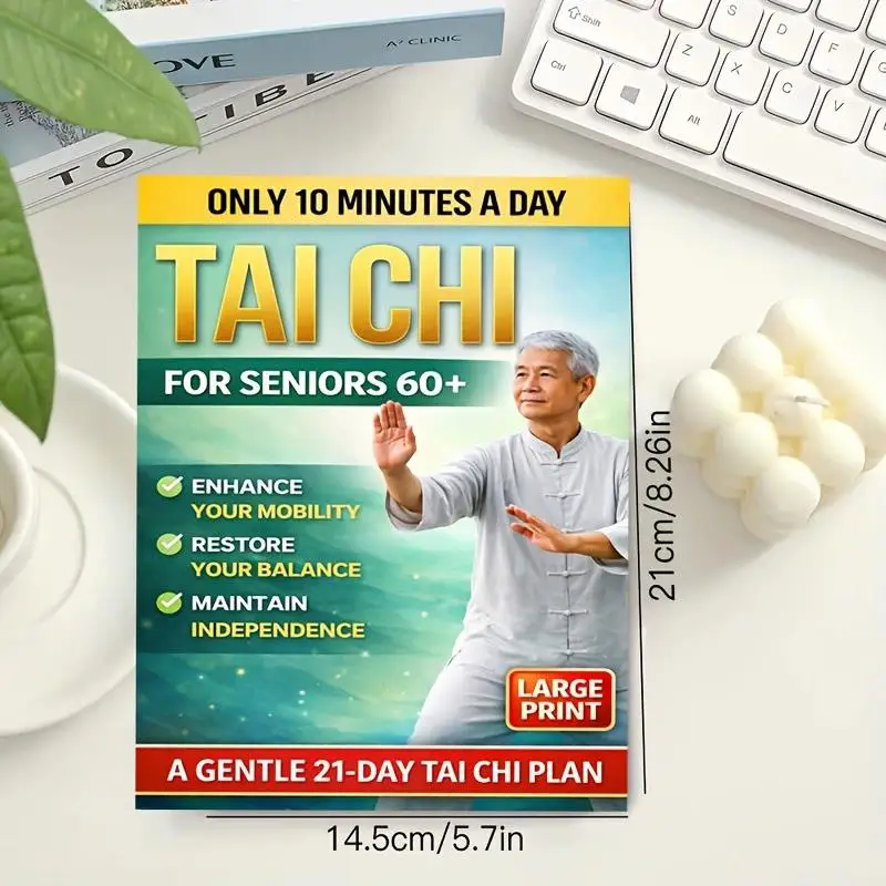 Senior Tai Chi Transformation: 28-Day Easy 10-Minute Daily Exercise Guide