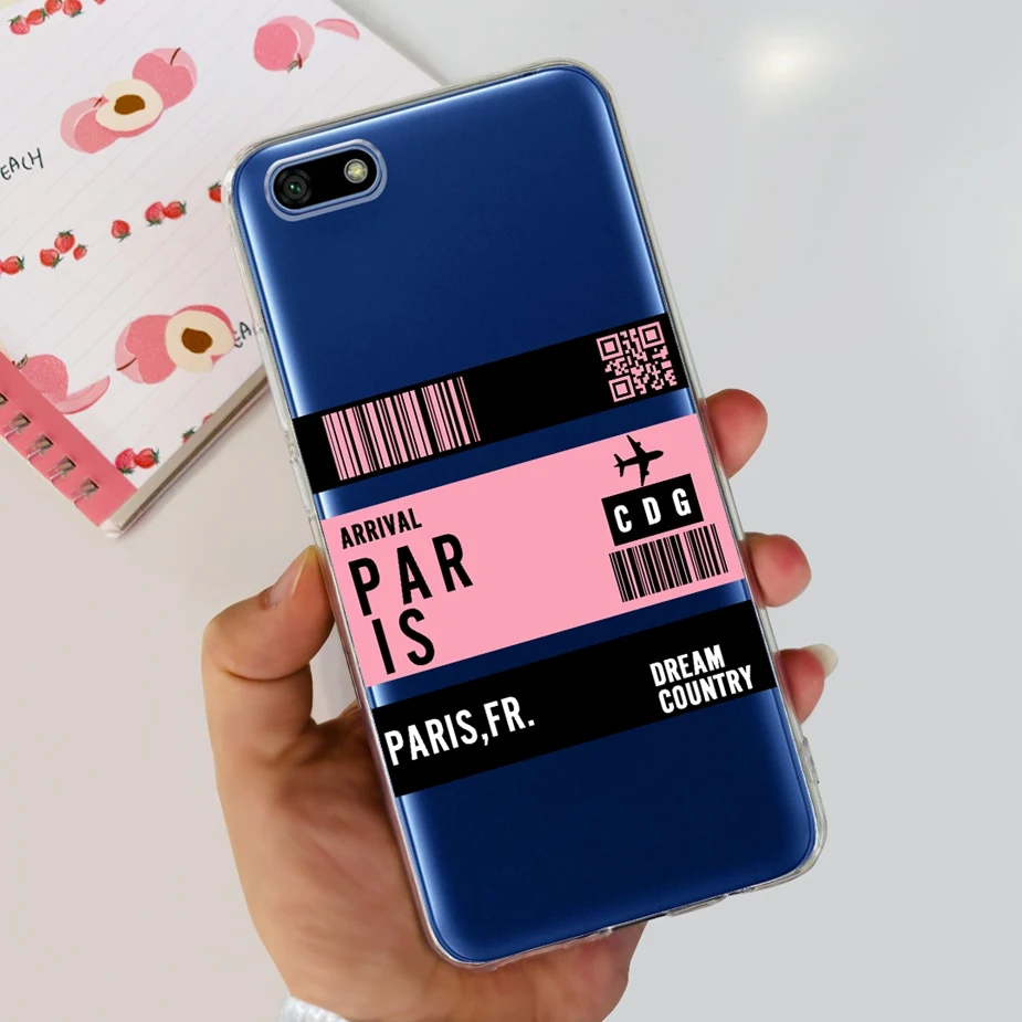 Luxury Painted Clear Silicone Phone Case - Soft TPU Bumper Cover