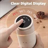 Automatic mini 38 levels adjustment drip hand coffee bean grinder digital smart coffee maker for travel 2
