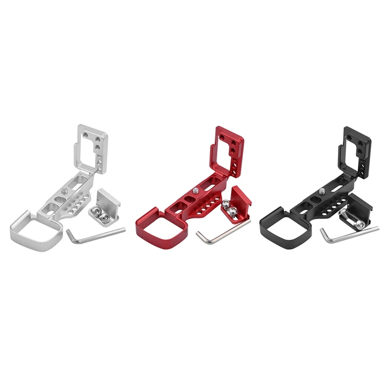 For Sony A6000 Mini Single Camera Quick Release L Plate With Hot Shoe