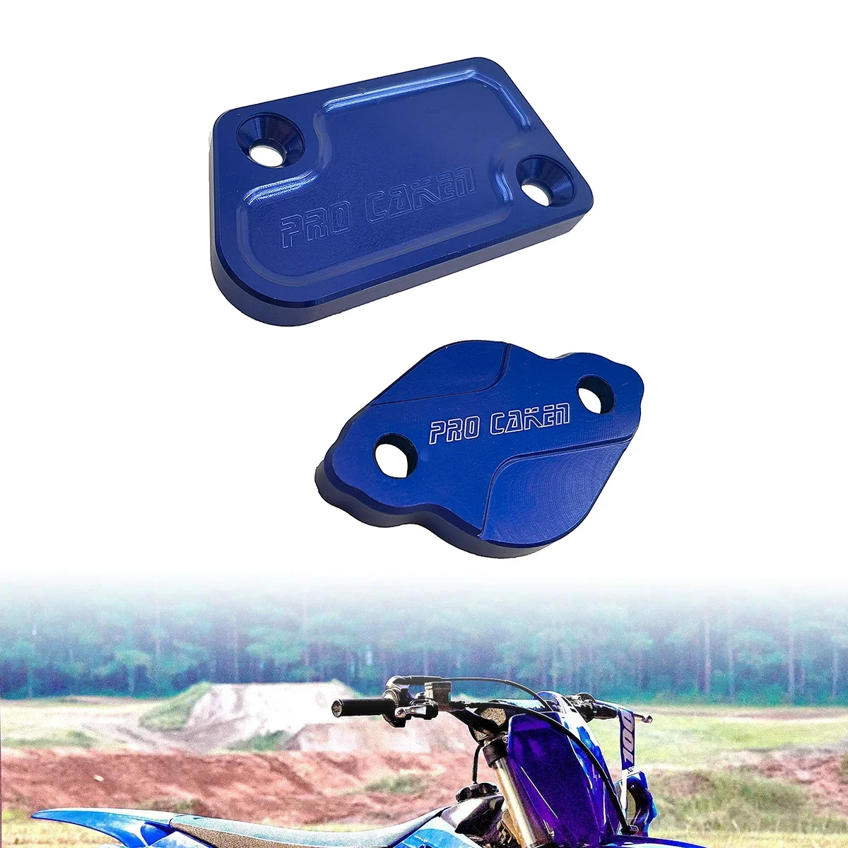 

Motorcycle CNC Front Rear Brake Reservoir Cover Cap For Yamaha YZ WR 125 250 250F 450F YZ125 YZ250 YZ250F YZ450F WR250F WR450F