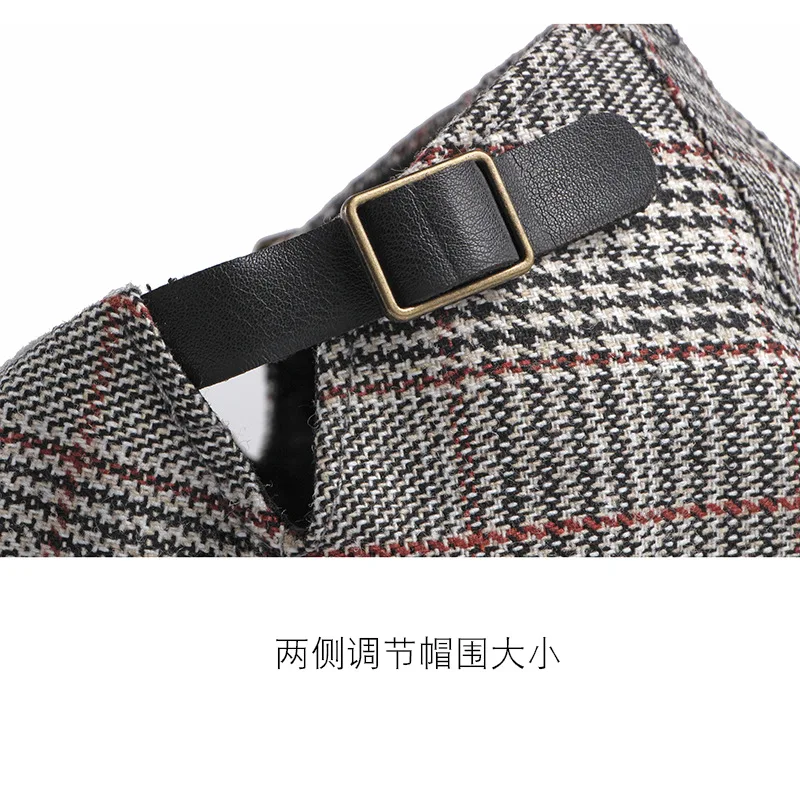 Men Newsboy Cap Ivy Cotton Flat Hat Adjustable Cabbie Driving Hats Gatsby Irish Hunting Beret Caps Vintage Kpop baseball cap