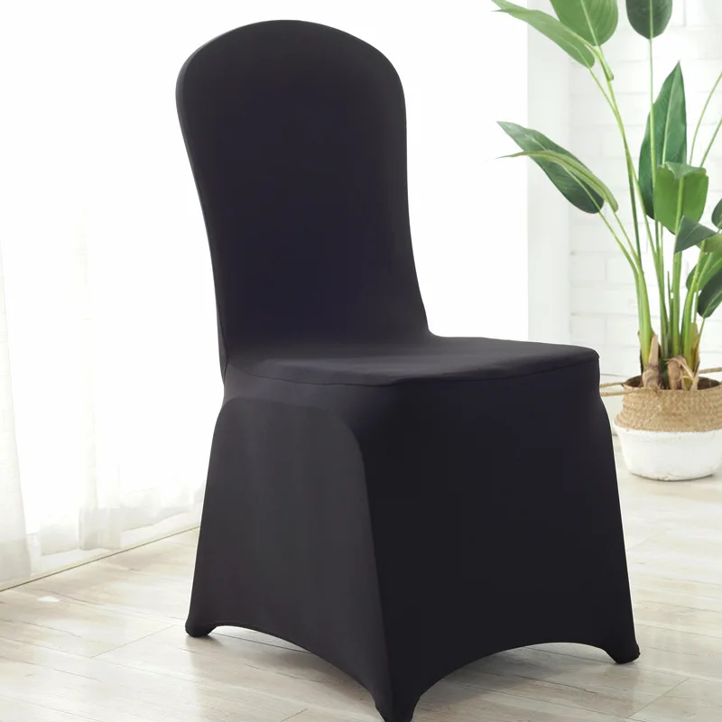 Wedding Chair Covers Spandex Stretch Slipcover for Restaurant Banquet Hotel Dining Party Universal Chair Cover 4