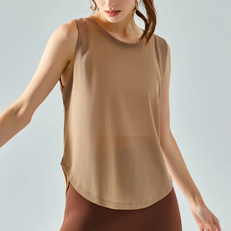 Sports T Shirt Sports Shirt Yoga Top Yoga Shirt Cloud Hide Quick Dry Sports Shirts for Women XL Crop Top Breathable Plus Size Yoga T-Shirt Gym Workout Cover-up Sleeveless Vest