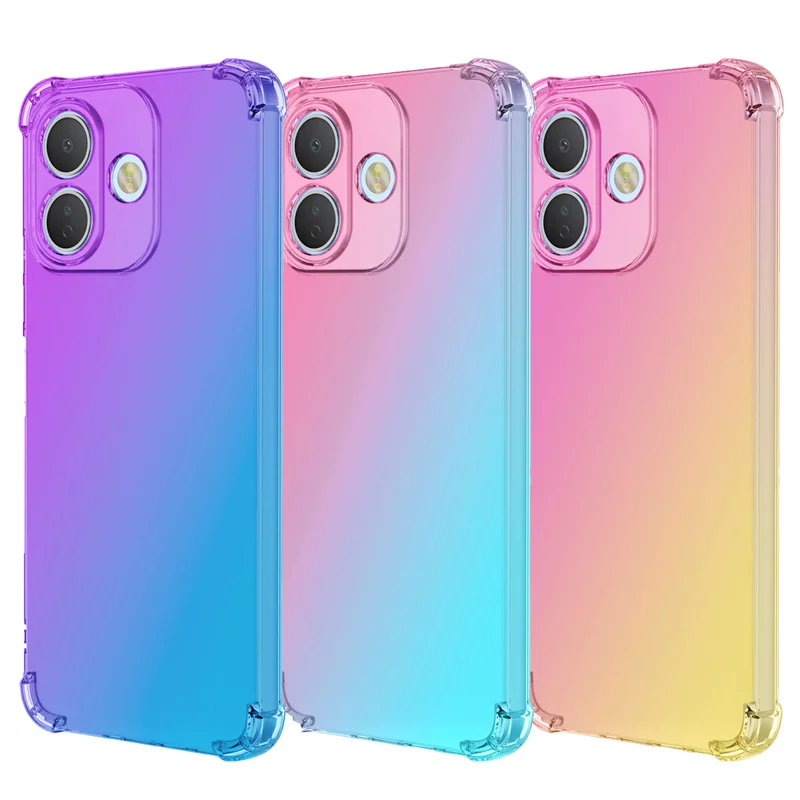 Shockproof Gradient TPU Protective Phone Case