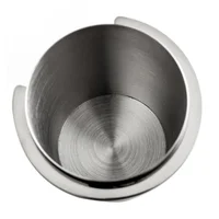 Coffee Dosing Cup 51/53/58 Mm Stainless Steel Coffee Dosing Cup Powder Feeder Part for Espresso Machine Coffeeware Accessories 6