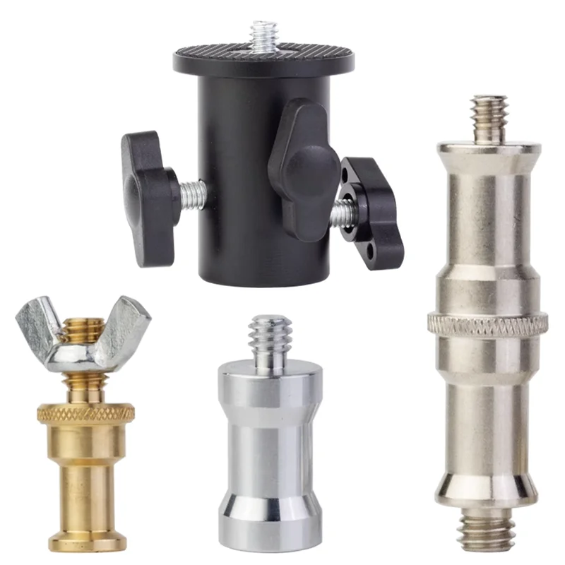 

photography light flash holder bracket Aluminum adapter screw top tripod base screw conversion interface screw 1155