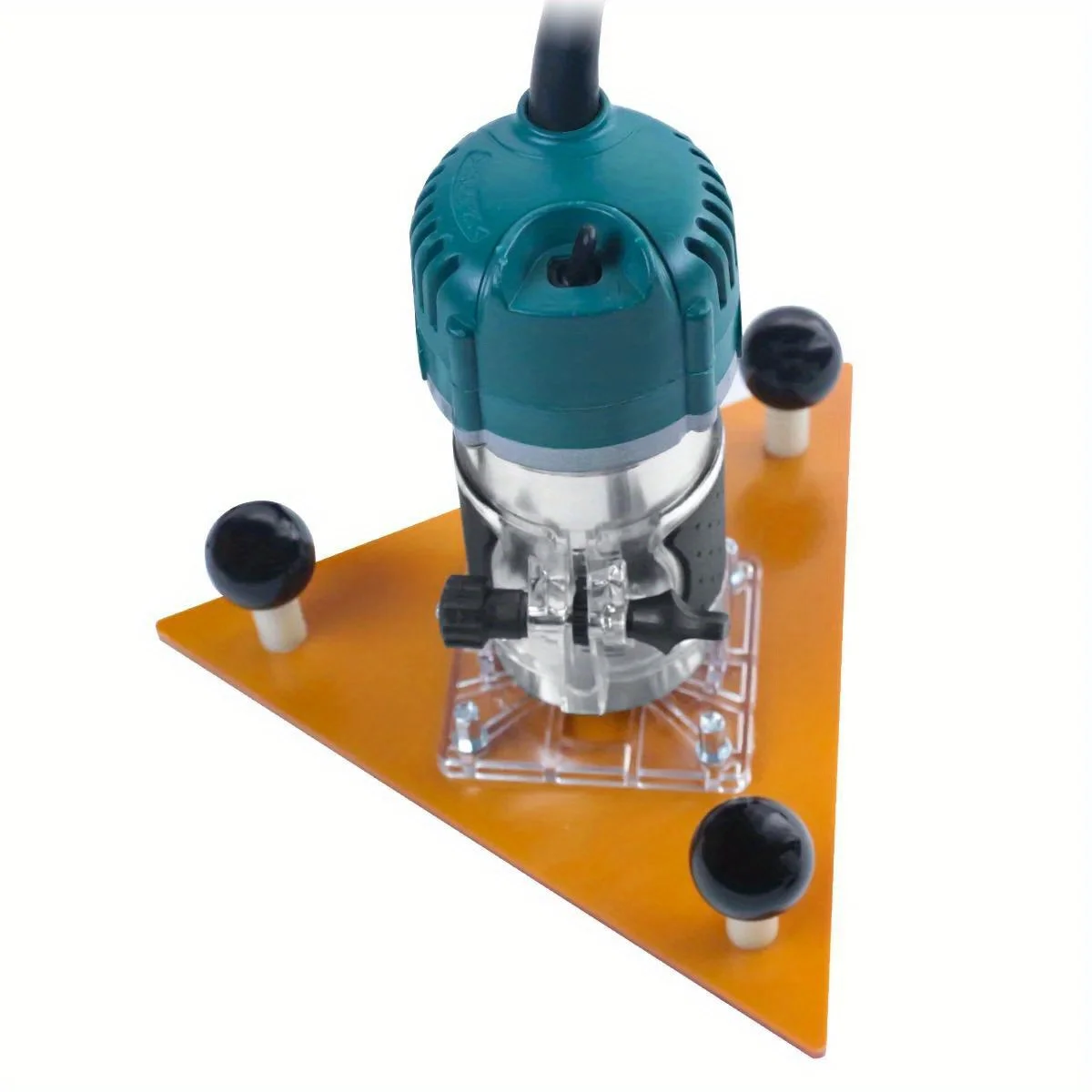 Holzbearbeitung Fräsen Nut Balance Board Flip Plate - Trimmen Maschine Router Basis Dreieckige Platte zum Schlitzen und Anfasen – Detail 13