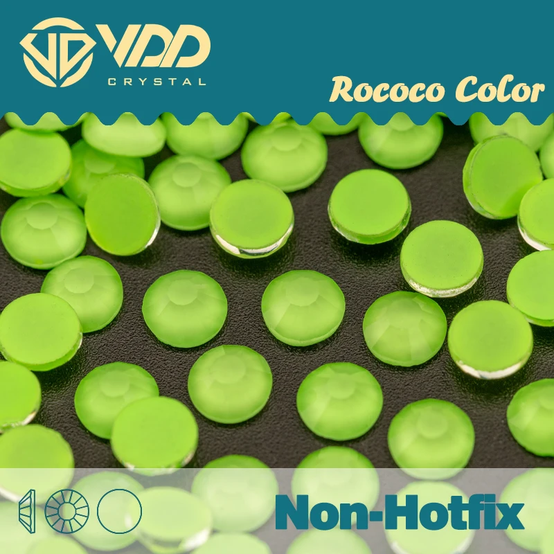 thumbnail: SS6 Neon Plaksteentjes Glitter Strass - 1440 Stuks, Ronde Steentjes Voor Nail Art, Kleding Decoratie DIY (groen Neon)