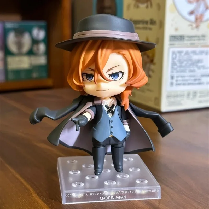 Aixlan Anime-Inspired Collectible PVC Action Figure Set - Dazai Osamu, Nakahara Chuuya, Mori Ogai Figurines