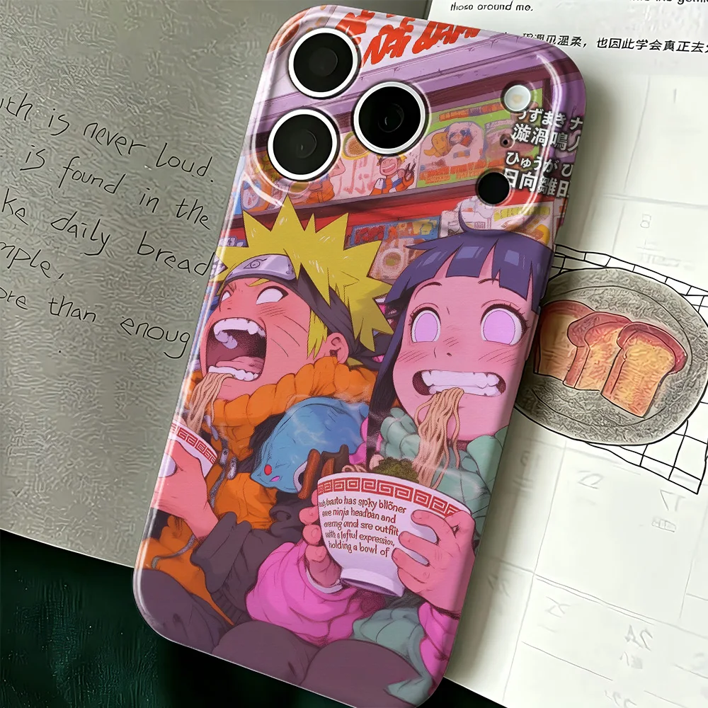 Anime-Inspired Glossy Film Hard Phone Case