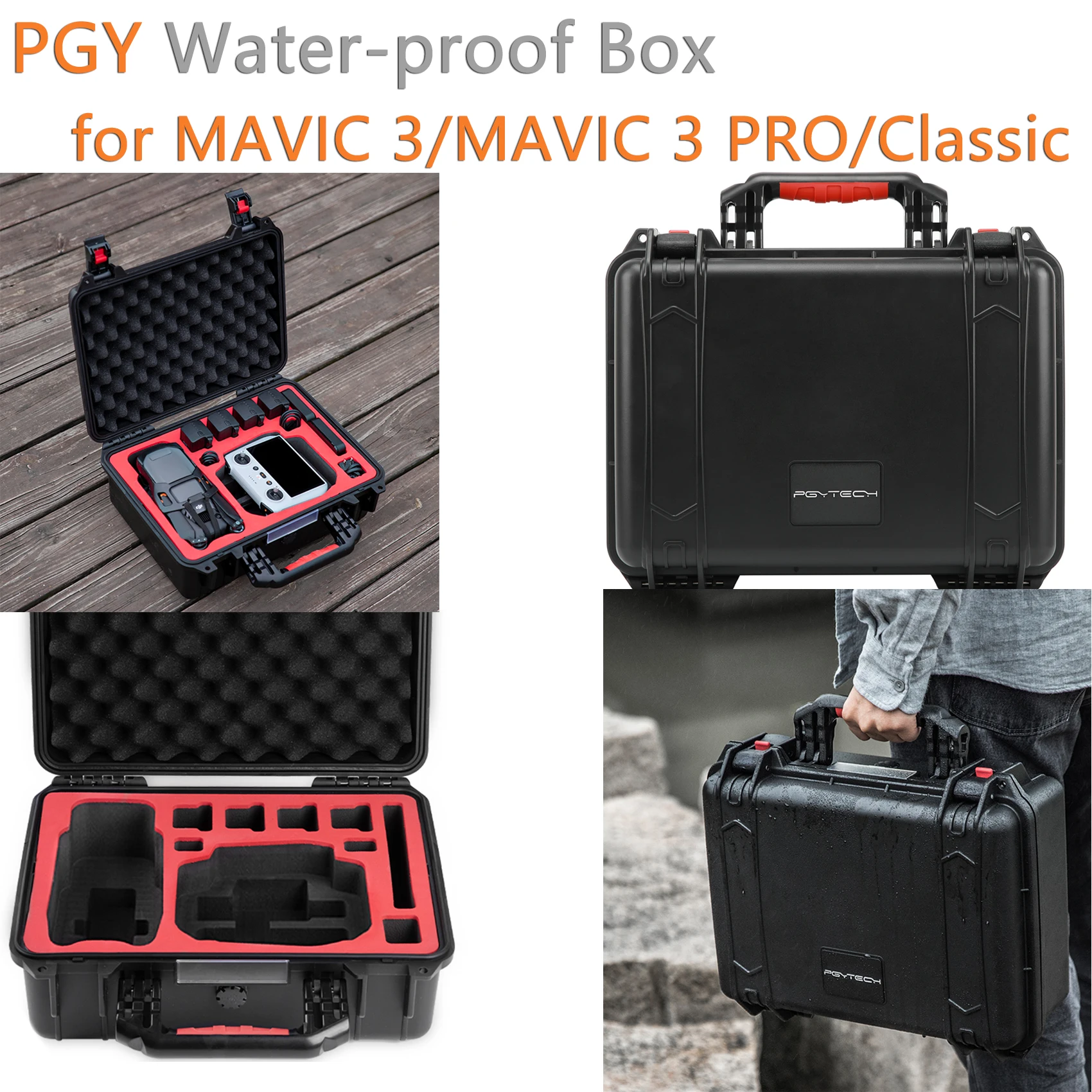 Custodia PGYTECH Per DJI Mavic Serie 3 - Protezione E Trasporto Sicuro