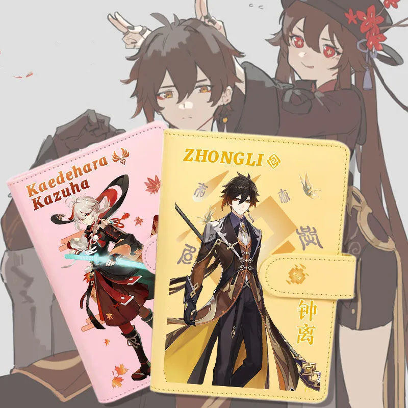 

Genshin Impact Game Notebook Anime Hu Tao Xiao Qiqi Notebooks Cartoon Peripherals Stationery Print Student Stationary Sketchbook