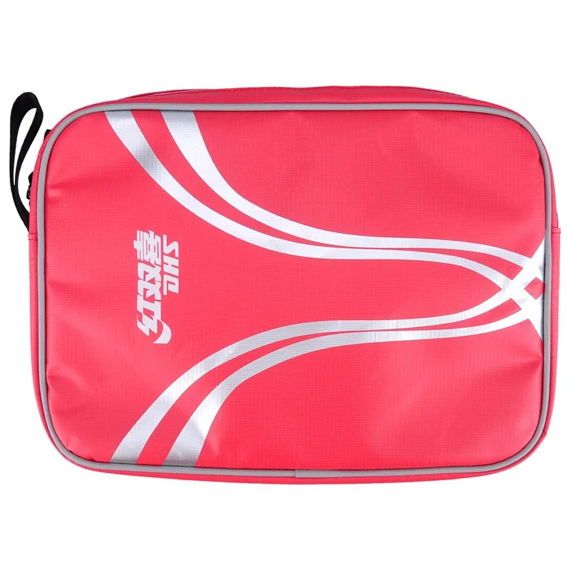 Table Tennis Racket Bag DHS Table Tennis Racket Bag Big Capacity Waterproof Ping Pong Bat Protection Case