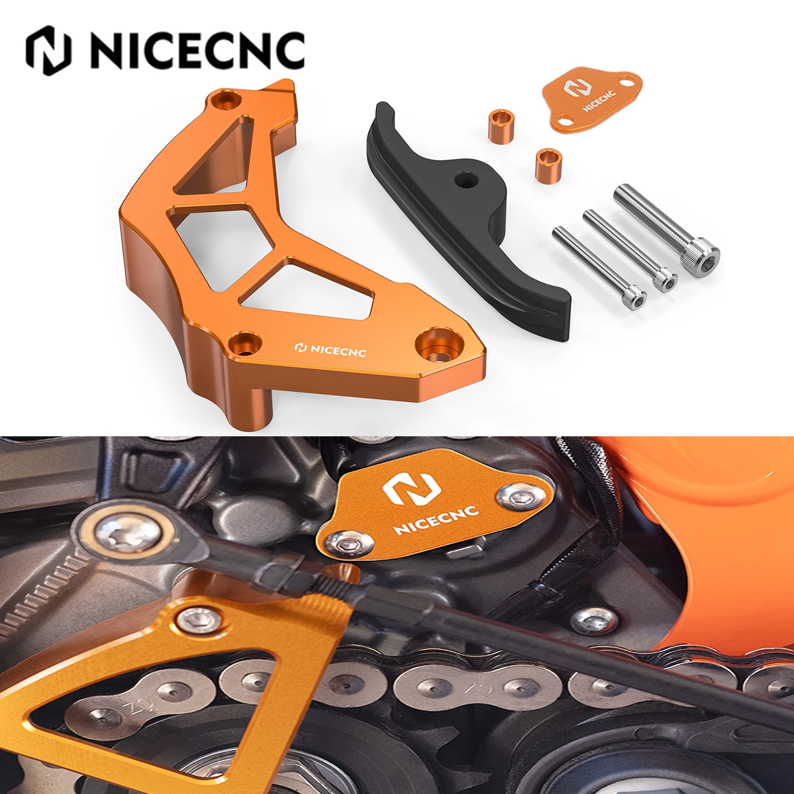 For Honda XR650L 1993-2022 XR250L 1991-1996 XR Chain Guard Cover - Foto 2