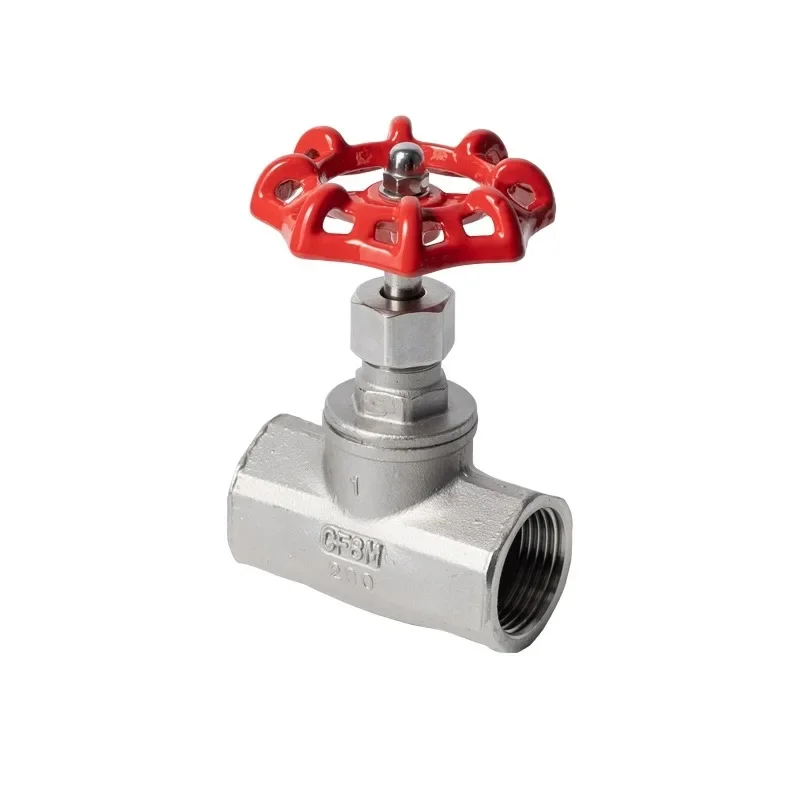 

304 stainless steel internal thread globe valve J11W-16P wire buckle B type globe valve DN15 20 25 32 50