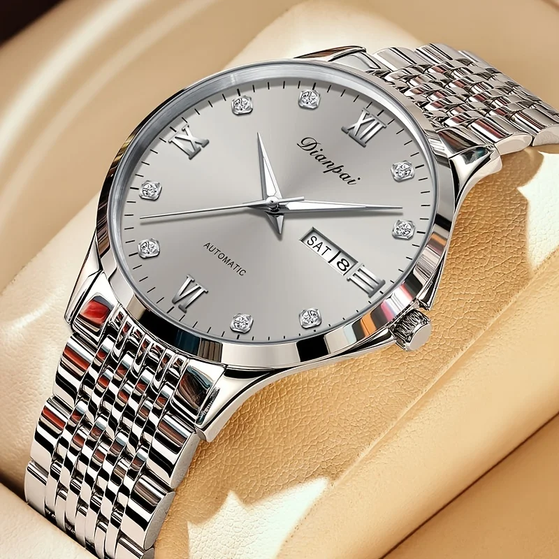 Fashionable ultra-thin men's fully automatic mechanical