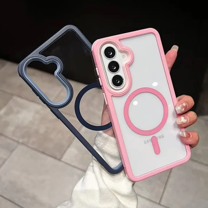 Armor Clear Shockproof Magnetic Case with MagSafe Compatibility