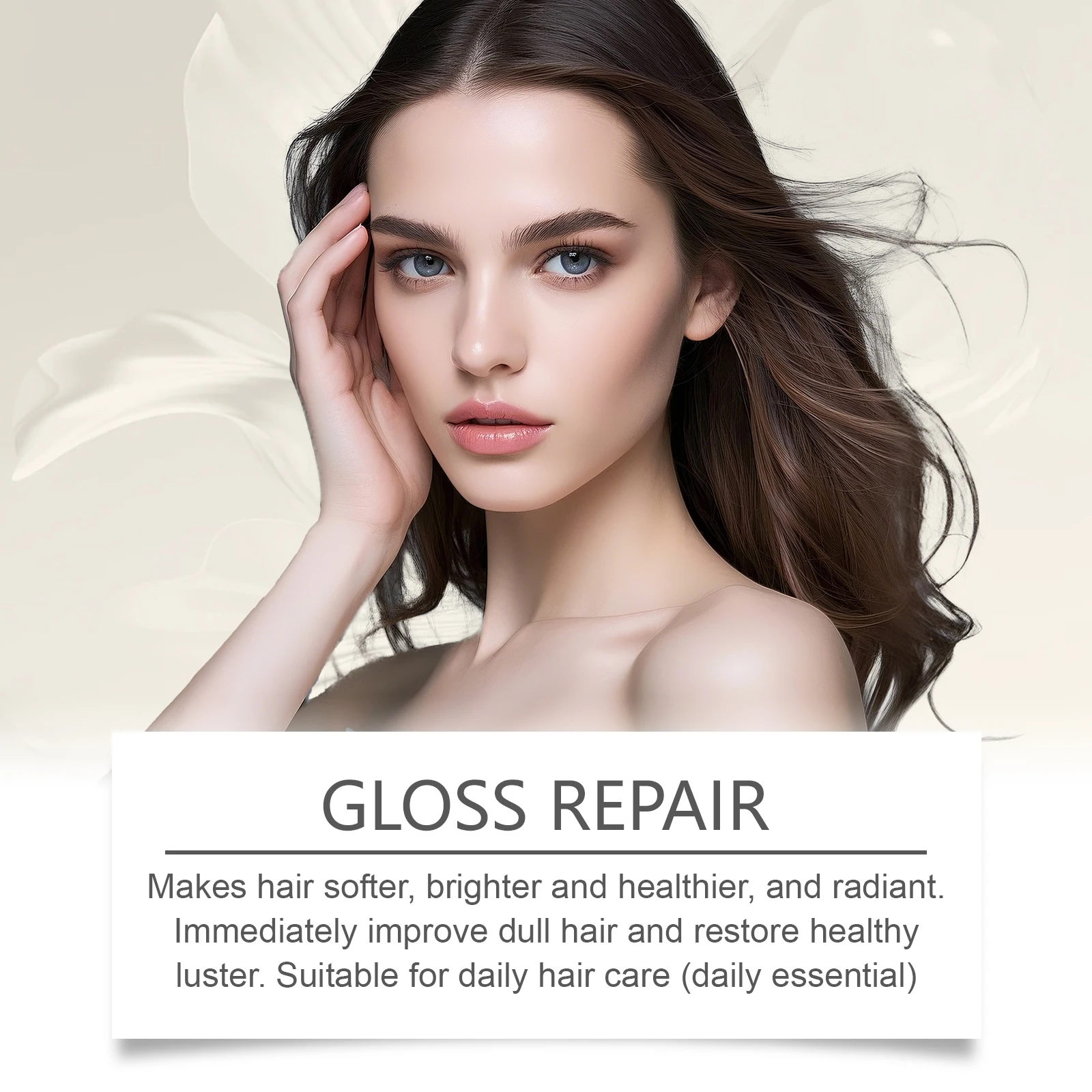 Nourishing Hair Care Essential Oil: Deeply Repairs Damaged Hair Strands, Locks in Moisture Long-Lasting & Restores Radiant Shine