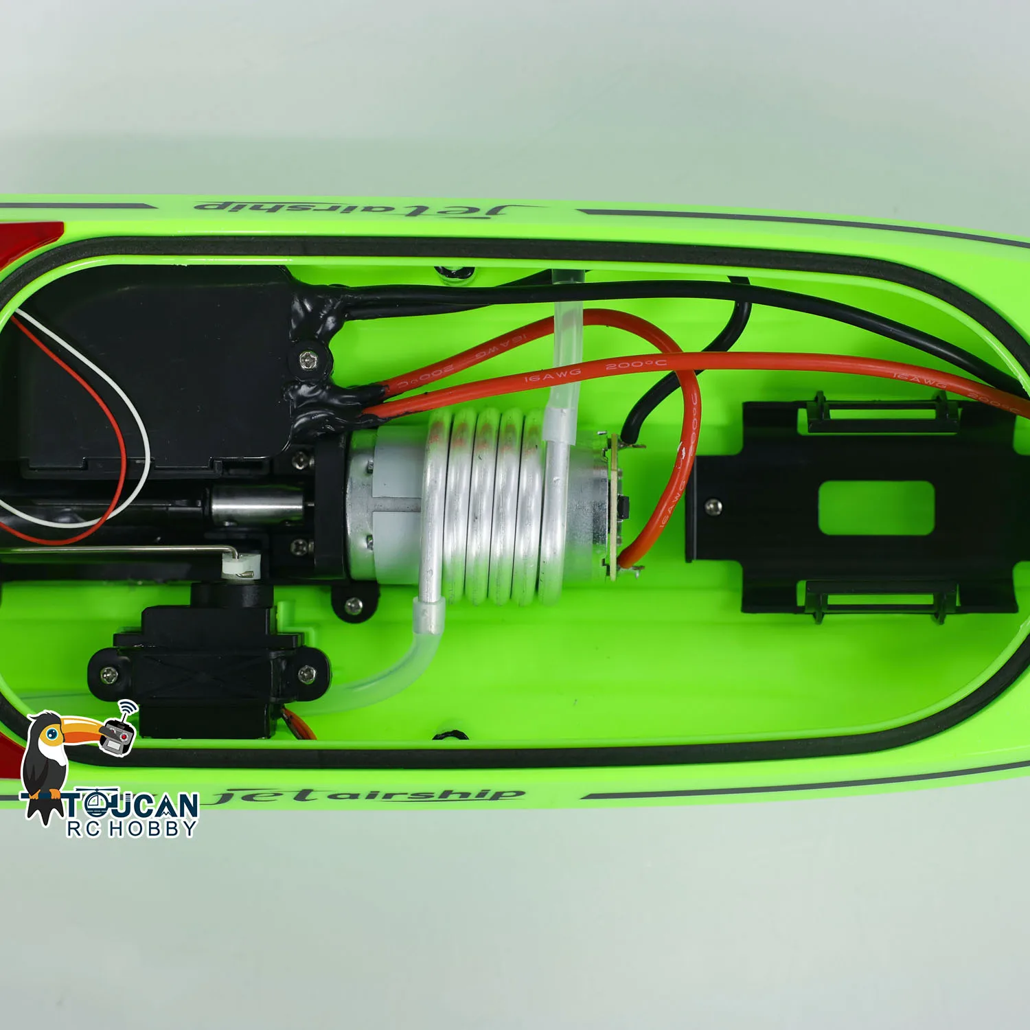 RC RTR Boat Lights Self Righting Jet Ship Toy 2.4G Radio control Racing Boat  Outdoor Model Toy for Gift TH23966 5