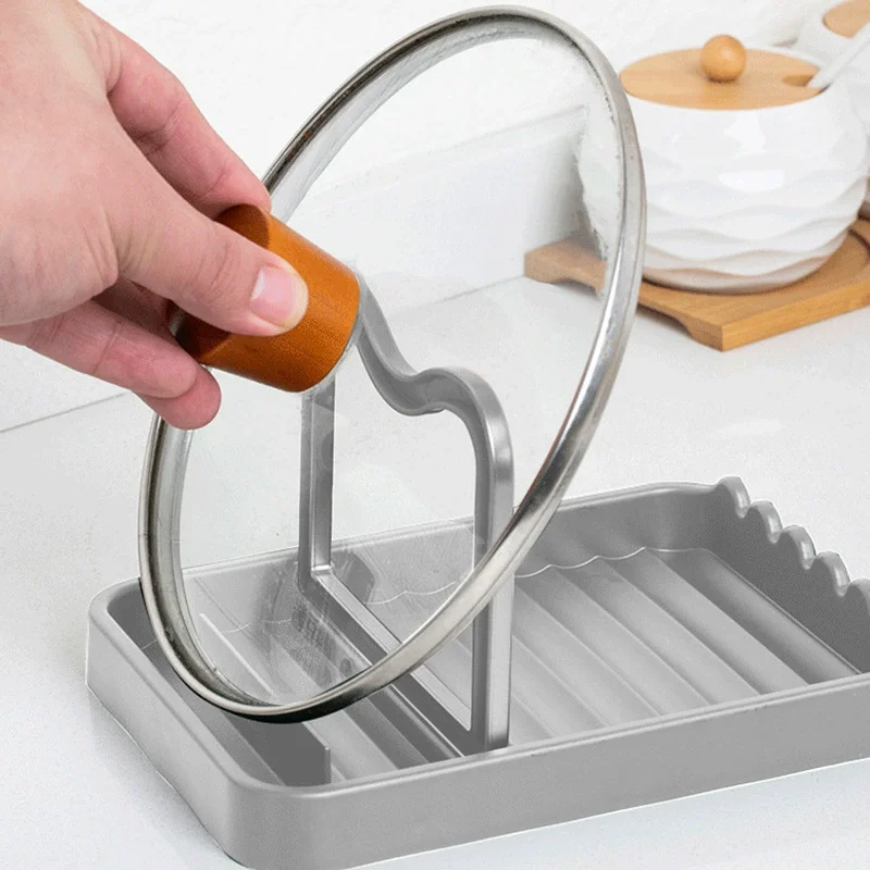 1pc Multifunctional Upright Stand for Countertop