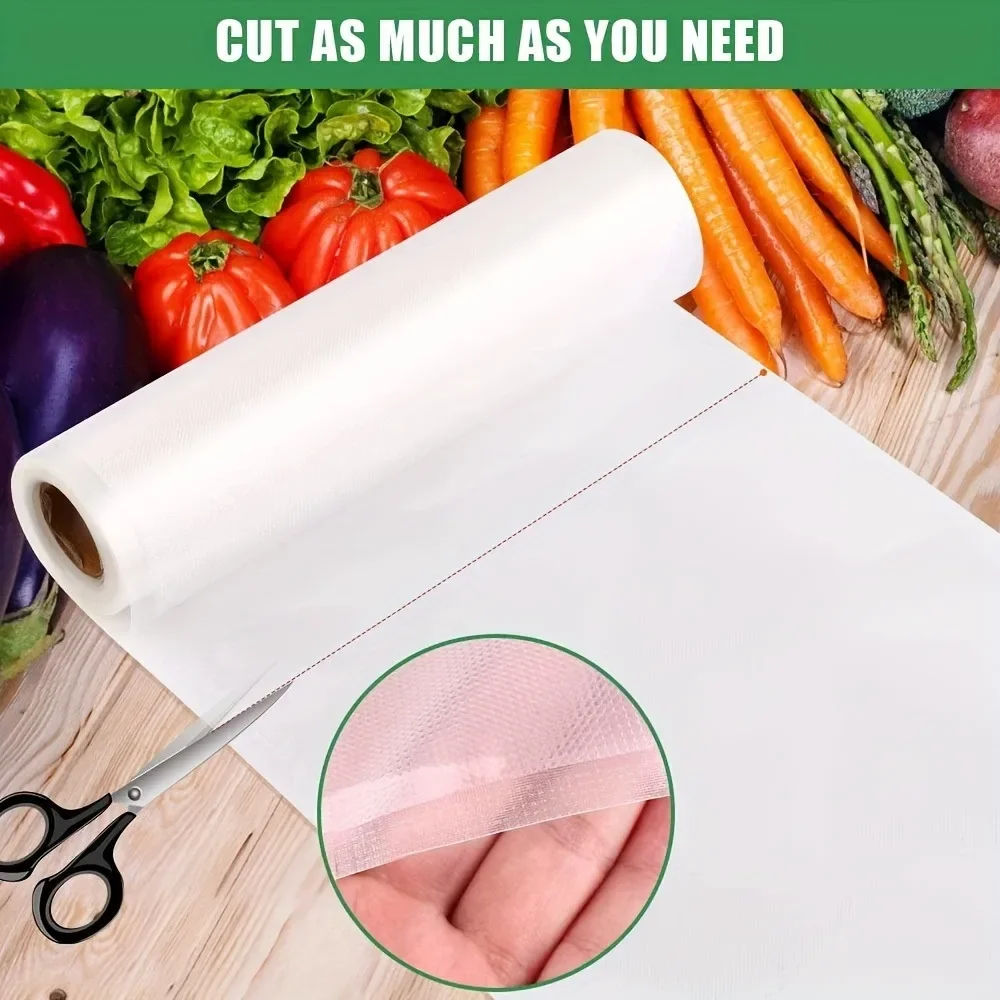 Extruded Vacuum Bags Food Vacuum Bags Food Storage Saving Food Meal Preparation And Sous Vide Cooking