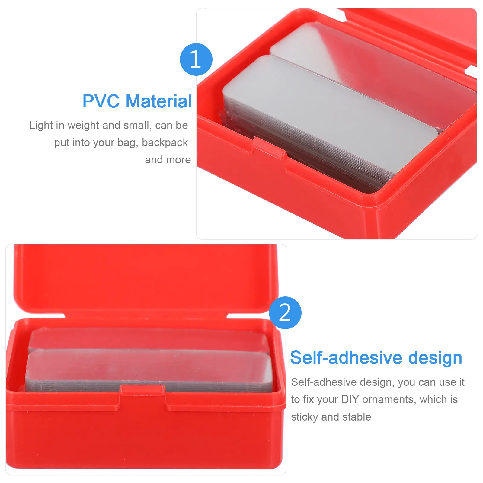 120Pcs 결혼식 자동차 장식을위한 투명 PVC 양면 테이프 웨딩 룸 장식 봄 커플렛 비 마킹 이동식