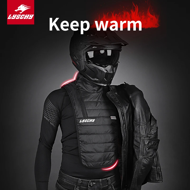 

Waterproof Winter Extended Scarf Neck Warmer Thicken Fleece Long Chest Bib Riding For Ski Motorcycling Snowboarding Riding Sport