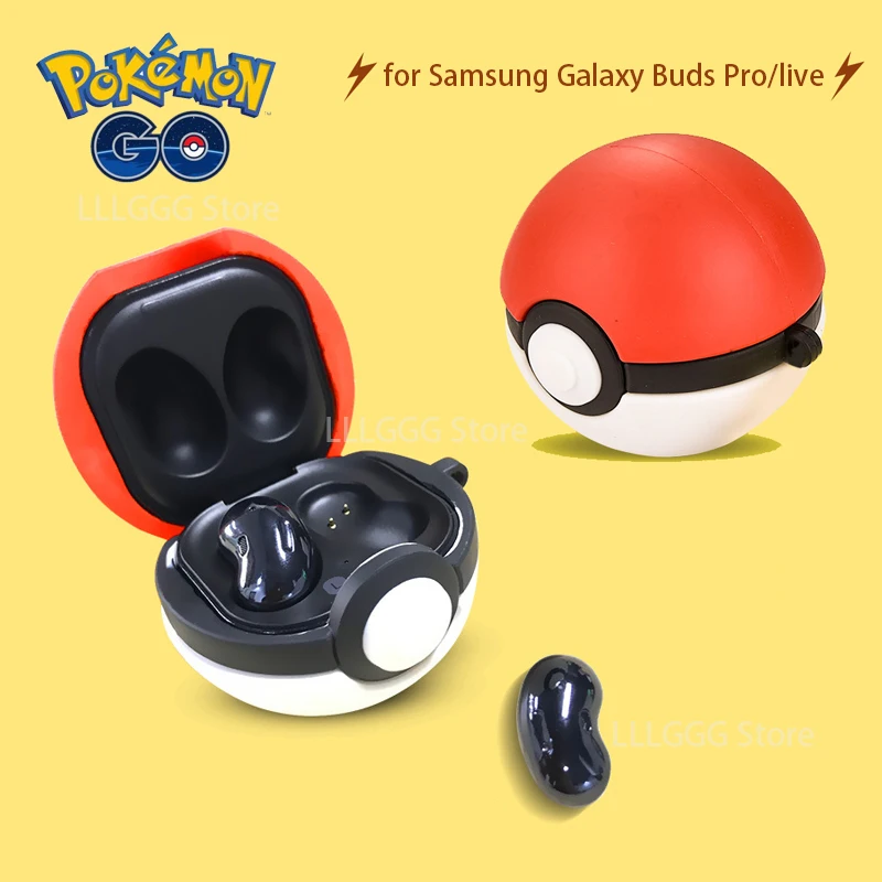 Pokemon Pikachu Samsung Galaxy Buds Pro/live Case Cartoon