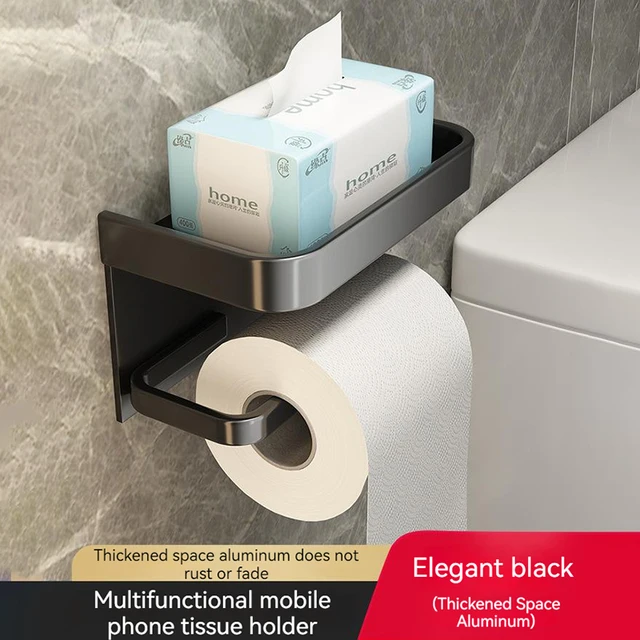 Toilet Tissue Box Without Punching Roll Paper Holder Toilet Toilet