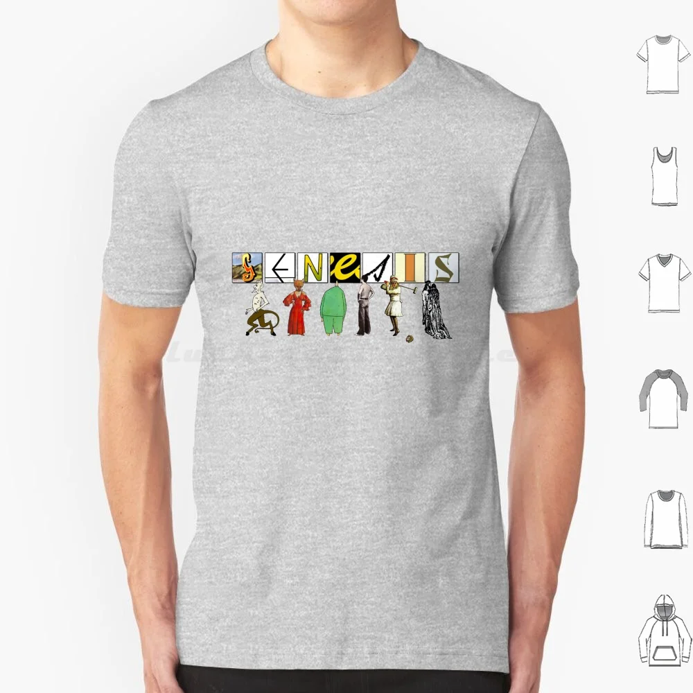 Genesis Band T Shirt Uomo Donna Bambini 6Xl Genesis Music Band Program Peter Gabriel Genesis Band Phil Collins Progressive Classic