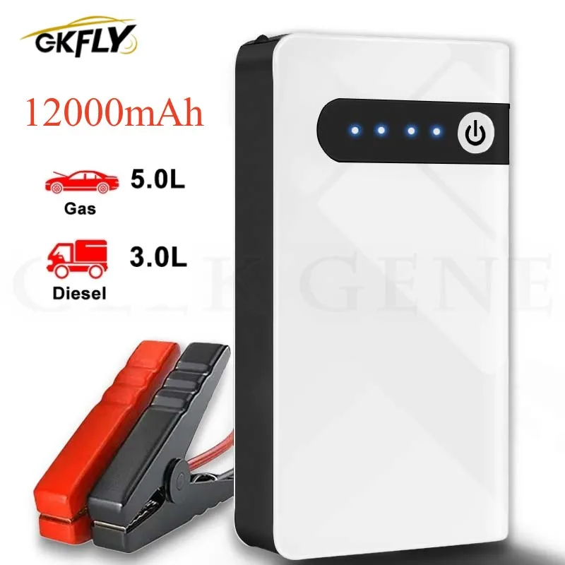 GKFLY 800A Car Jump Starter Battery Power Bank 12V Emergency Petrol Diesel Car Charger