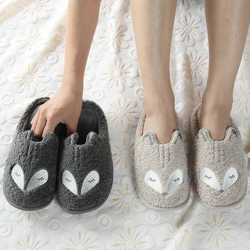 Pallene Cute Fuzzy Slipper For Women Fashion Winter Lovely Fluffy House Slippers Indoor Catroon Warm Antiskid Soft Furry Slides
