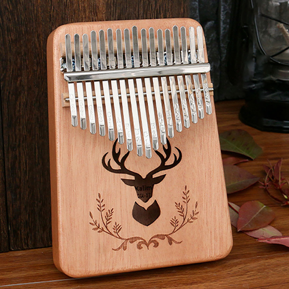 Kalimba Shrapnel 17 Keys Thumb Piano Repairing Parts Supplies 167x23cm Accessories Handmade Kit DIY Bridge Finger