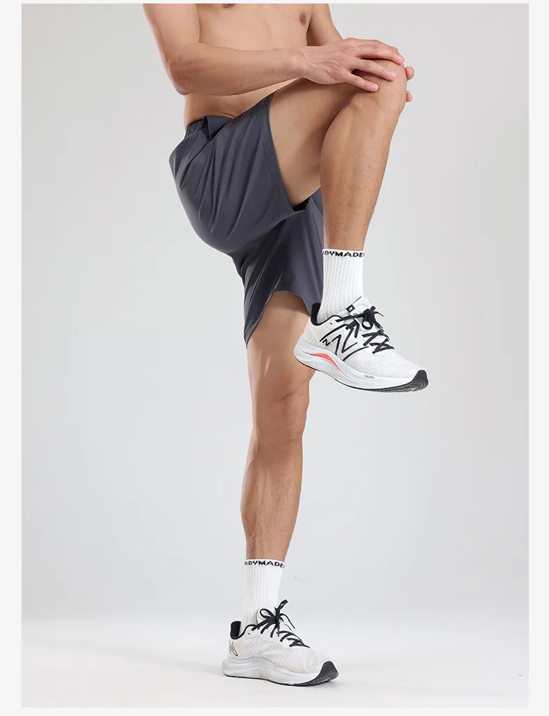 Thin outer wear quick-drying basketball pants five-point leisure exercise running shorts men clothing