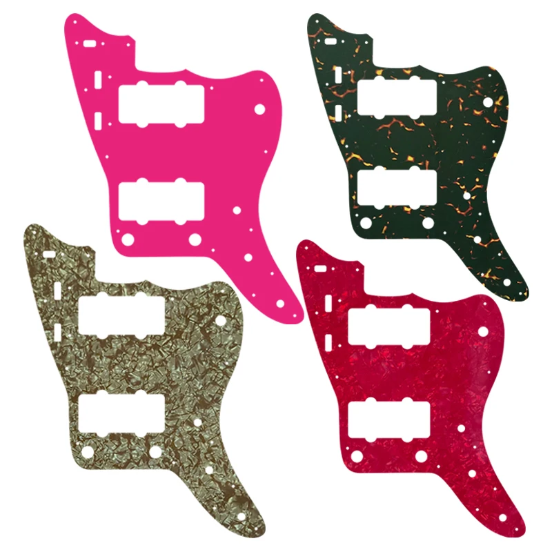 

Xinyue Custom Pickguard Guitars - For USA Fender Squier Vintage Modified Jazzmaster Guitar Pickguard Multi Color Options