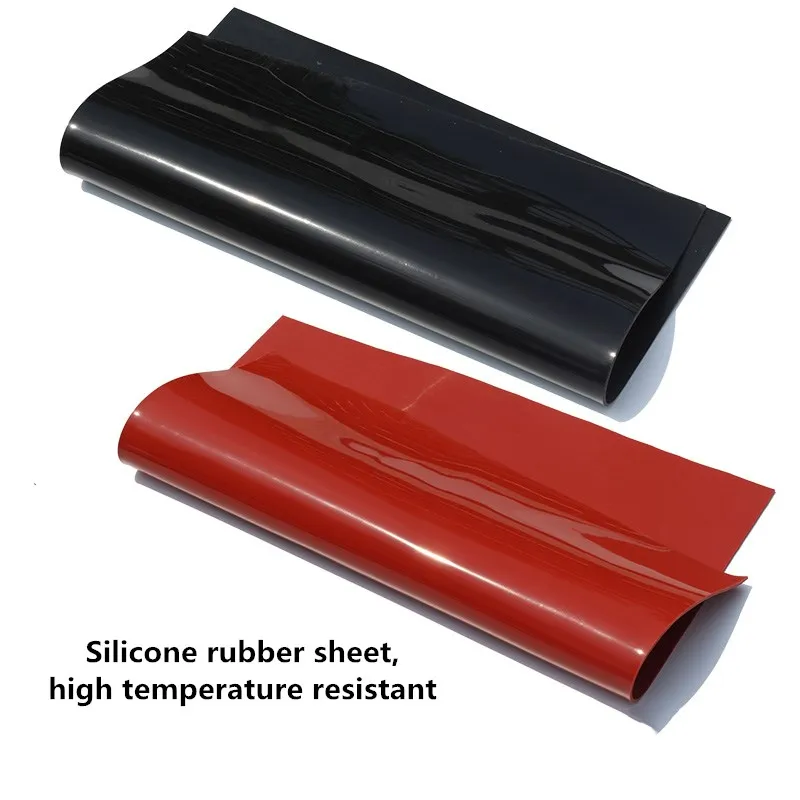 borracha fosco folhas de silicone de resistencia ao calor 01