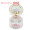 Dancing Girl Musical Boxes Toy Rotating Doll Performing Ballet Birthday Gift Wedding Decoration Sound Toy Christmas gift 3