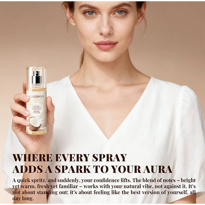 Brume parfumée coco vanille longue tenue sans alcool_voghion.com