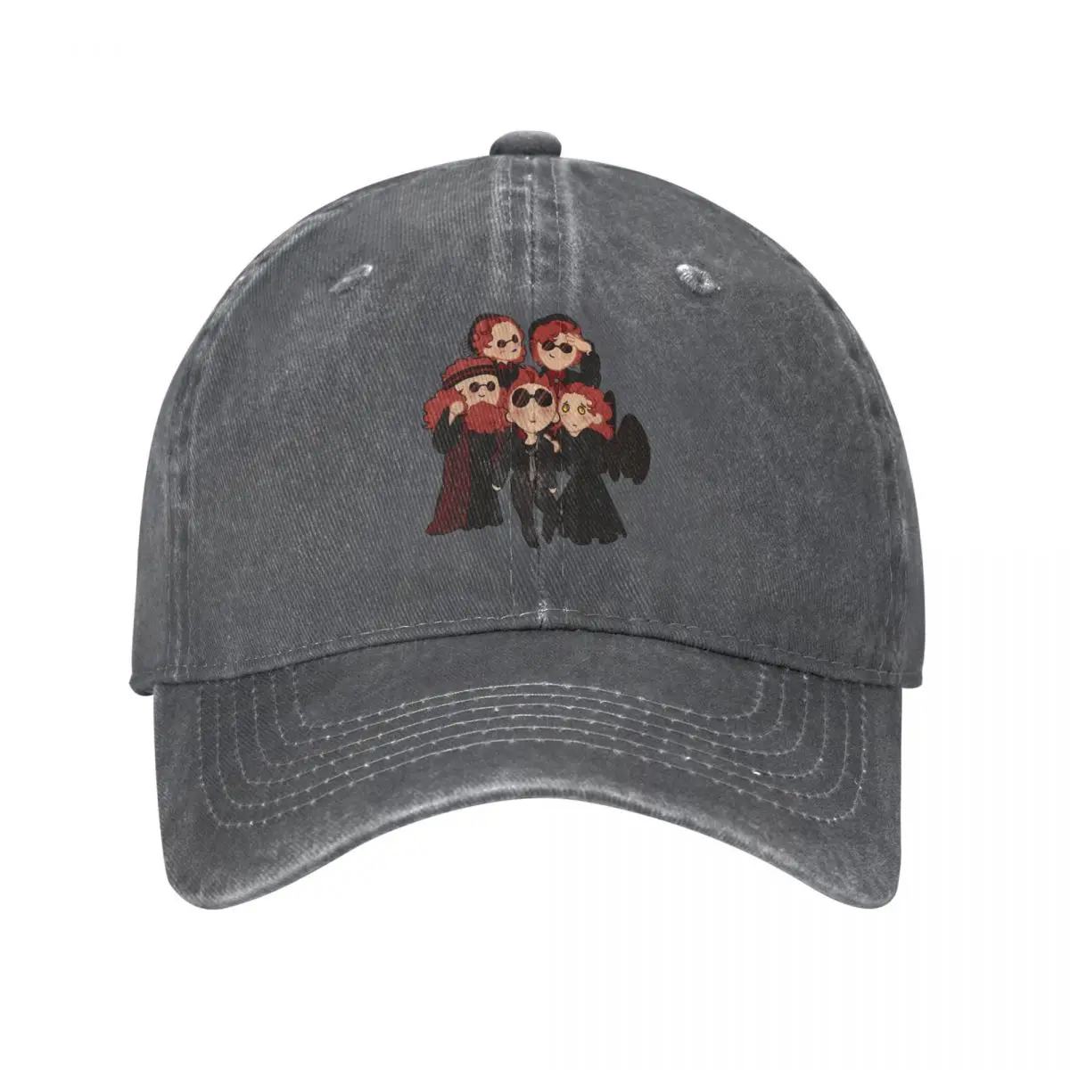 

Good Omens Baseball Cap Fashion Distressed Washed Demons Snapback Hat Unisex Outdoor Workouts Caps Hat