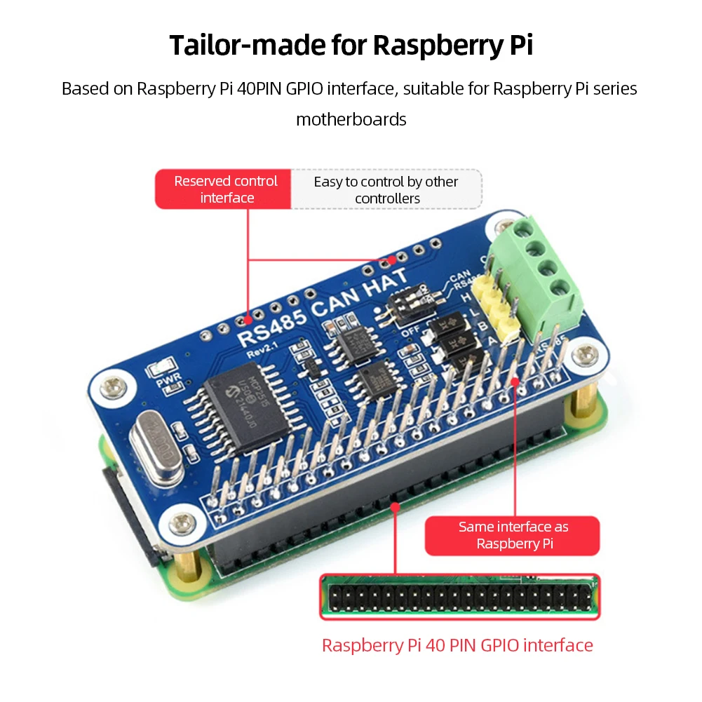 UART   º MCP2515 Ʈù, 3B + Ȯ , RS485 SPI CAN  ,  ̿