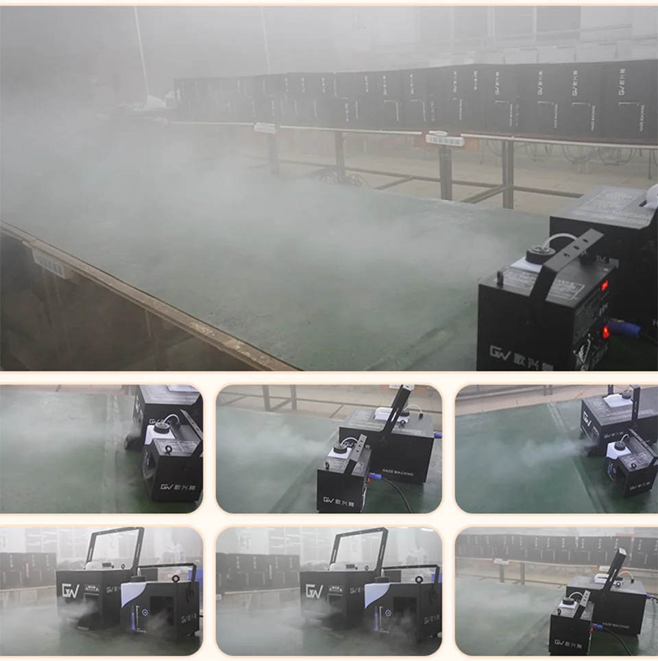 High Power 1000W Wedding Haze Machine Party Fog Mist Machine Mist Haze Smoke Mac