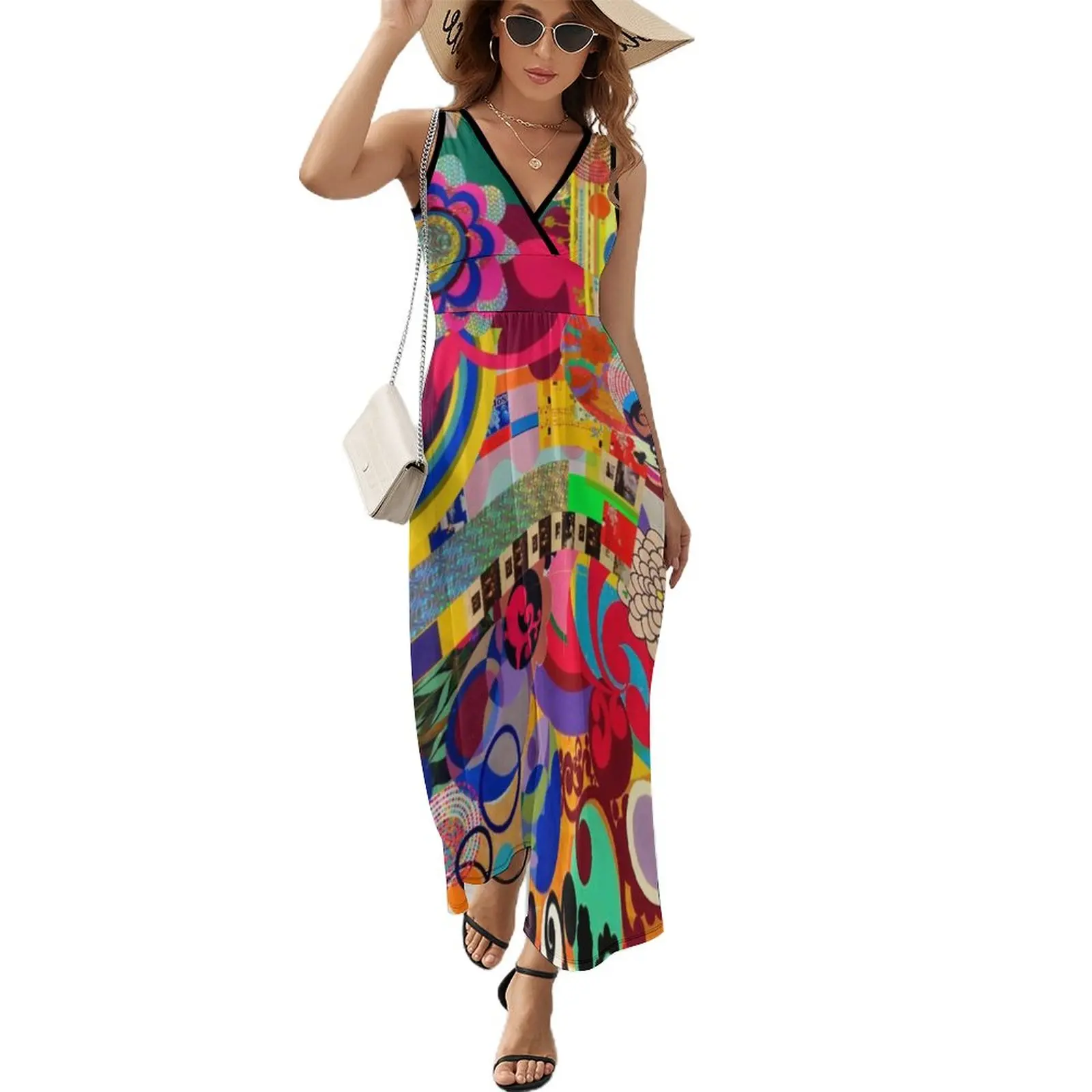 

Beatriz Milhazes Sleeveless Dress dresses with long sleeves dresses for women